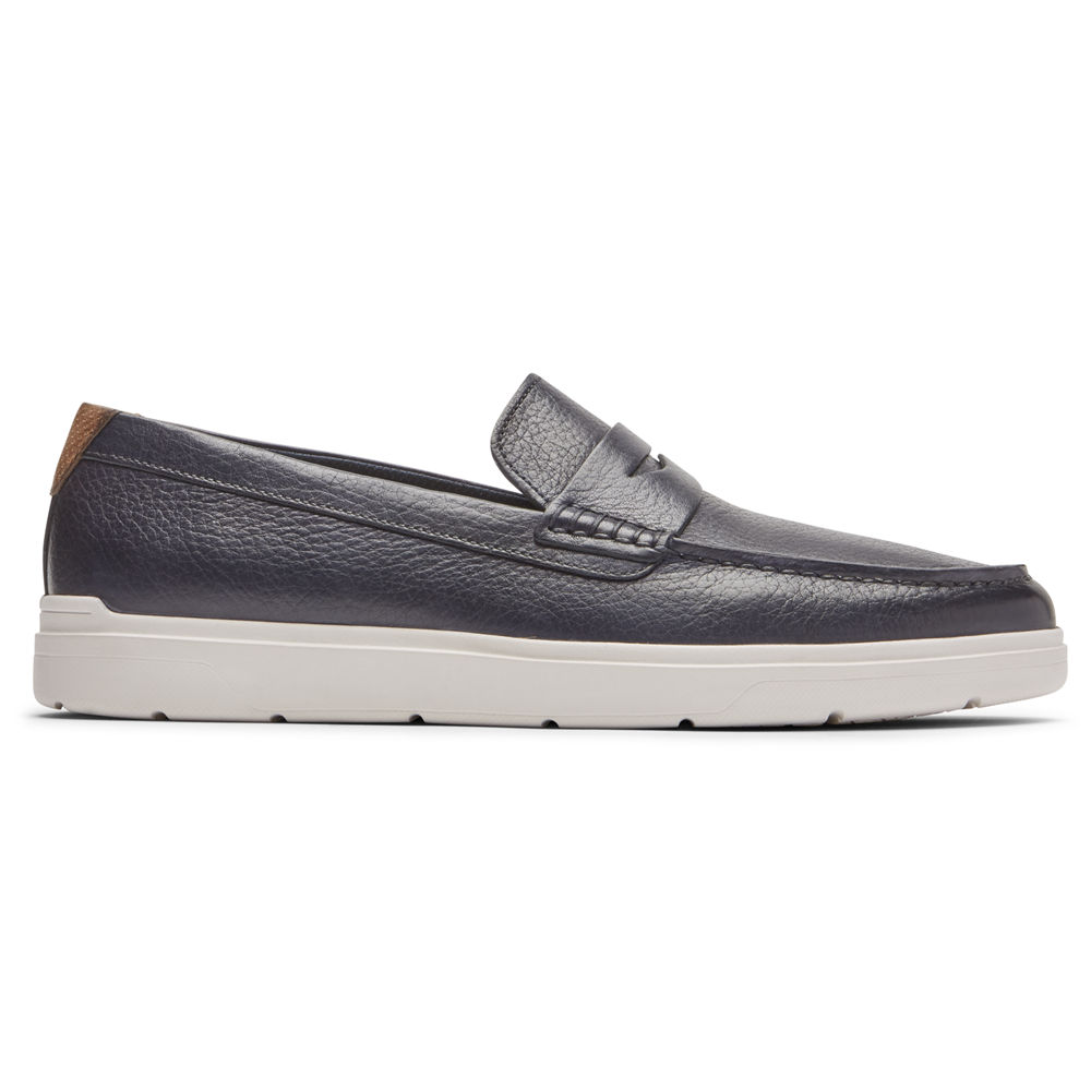 Rockport Loafers Herre Blå - Total Motion Lite Penny - GSZC67490